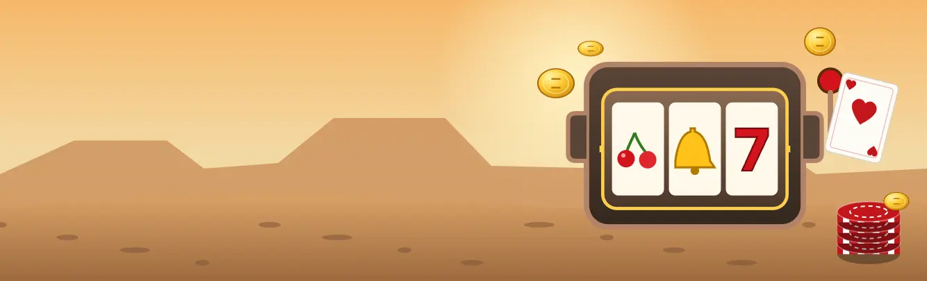 PublicWin casino PublicWin casino – ilustrație cu un automat de păcănele în deșert